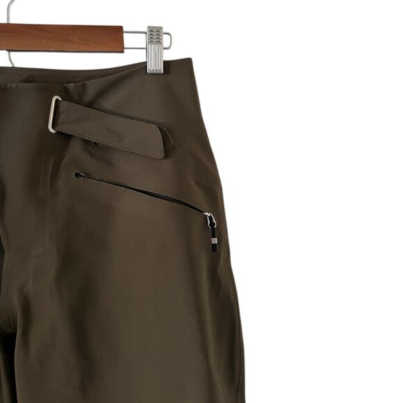 nau Asylum Hardhell Performance Waterproof Snow/Ski Pants In Brown Size S - Picture 4 of 13